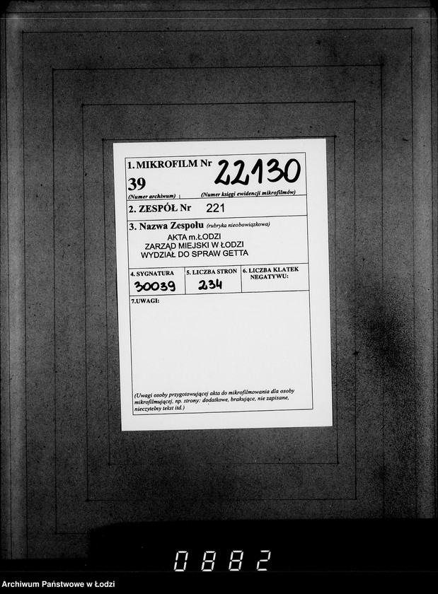 Obraz 2 z jednostki "Ablage [Korespondencja dostawców do Getta dot.wagonowych przesyłek produktów żywnościowych, opału do stacji Radogoszcz]"