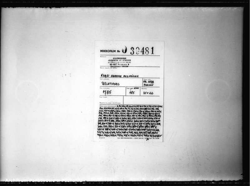 Obraz 2 z jednostki "Relationes [protocollon]"