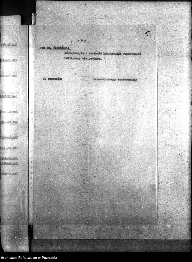 Obraz 9 z jednostki "Sprawy szczegółowo adm. Aprowizacja Górnego Śląska"