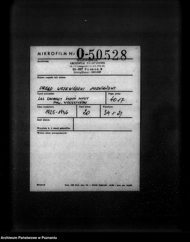 Obraz 2 z jednostki "Las gromady Żodyń Nowy powiat wolsztyński"