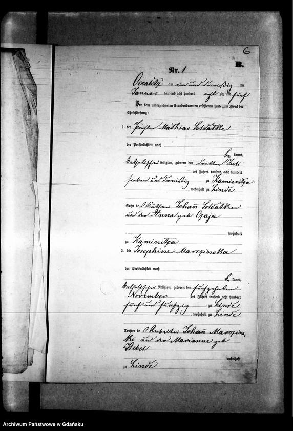 image.from.unit.number "Księga małżeństw"