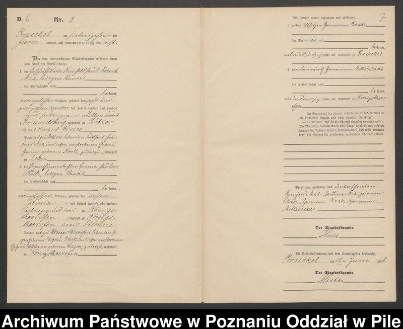 Obraz 6 z jednostki "Księga małżeństw"