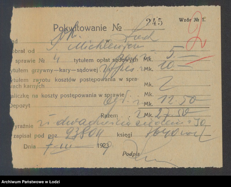 Obraz 4 z jednostki "Izrael Michlewicz- sprzedaż towarów łokciowych"