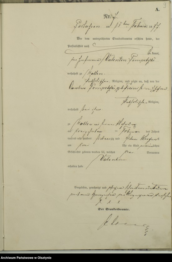 image.from.unit.number "Geburts-Haupt-Register Nr 1 - 43"