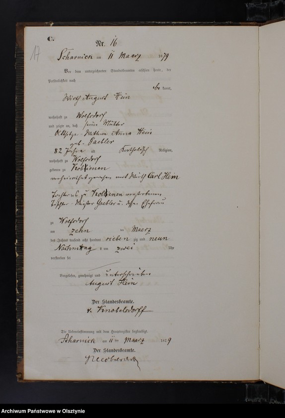 image.from.unit.number "Sterbe-Neben-Register Nr 1 - 78"