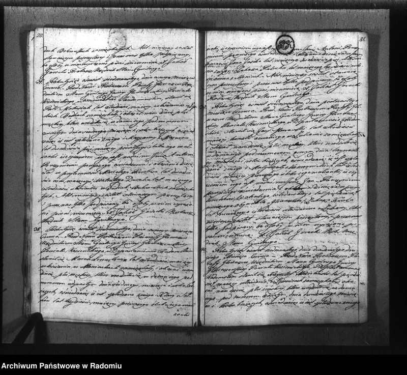 image.from.unit.number "Księga urzędnika stanu cywilnego gminy Głowaczowskiey z roku 1817"