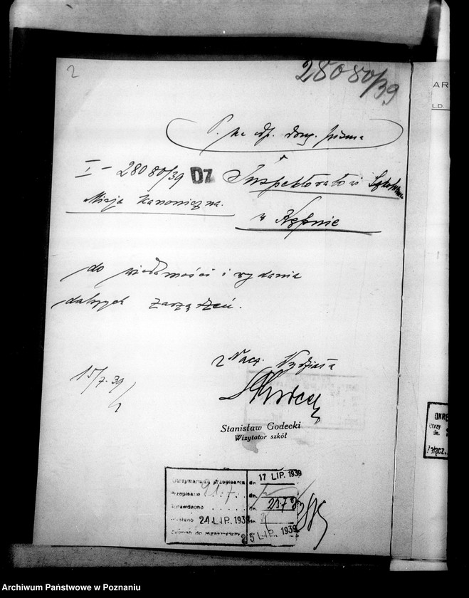 Obraz 6 z jednostki "Inspektorat Szkolny- Kępno [korespondencja różna]"