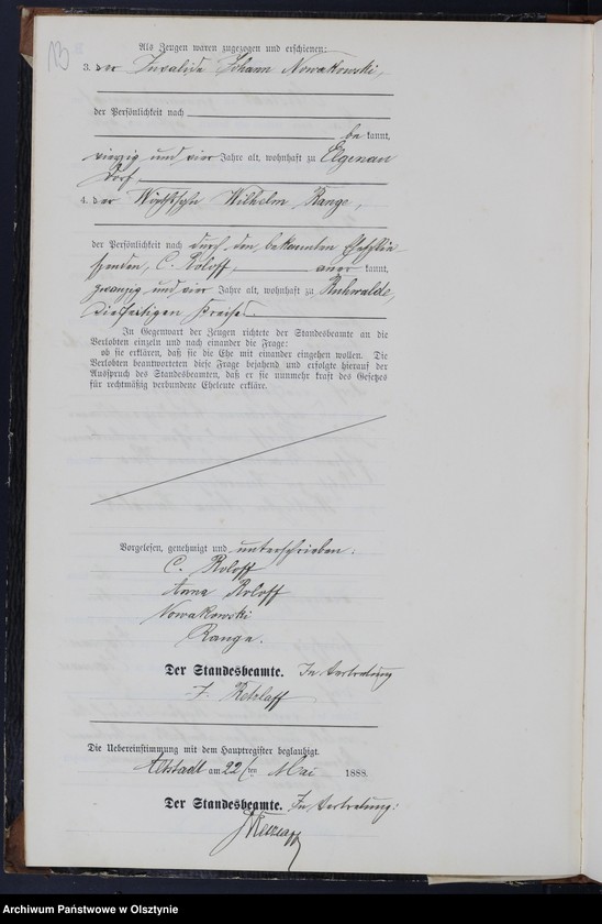 image.from.unit.number "Heiraths-Neben-Register Nr 1 - 19"