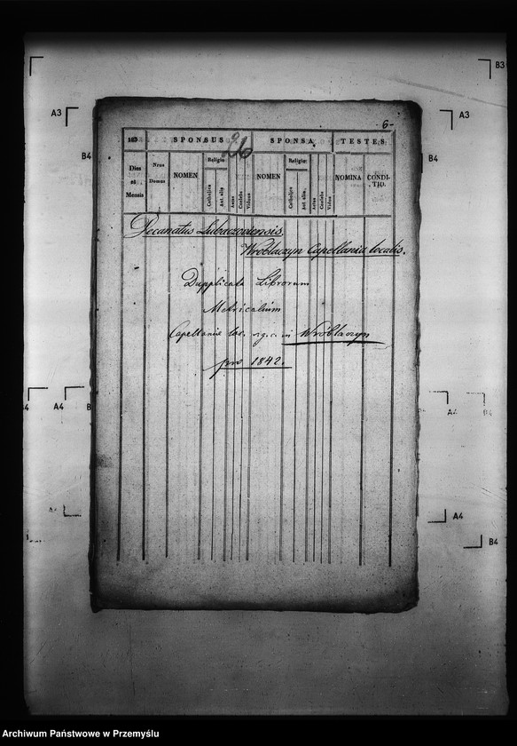 image.from.unit.number "[Kopie ksiąg metrykalnych parafii Wróblaczyn z filią Wola Wróblaczyńska (dekanat Niemirów)]"