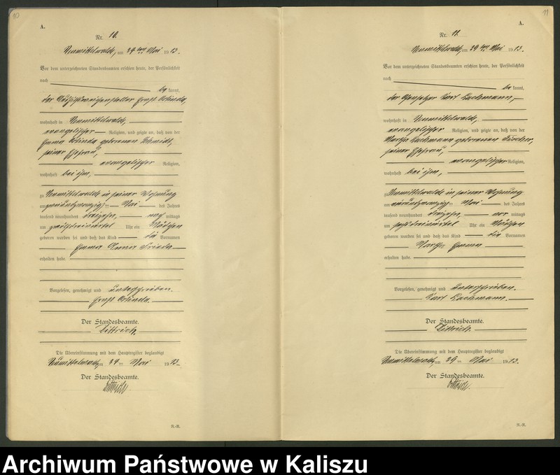 Obraz 8 z jednostki "[Księga urodzeń]"