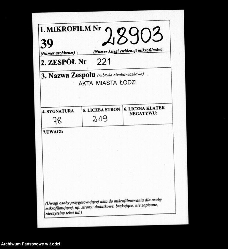 Obraz 2 z jednostki "Akta ławnika czynnego osady fabrycznej Łódka tyczące się defraudacji leśnych"