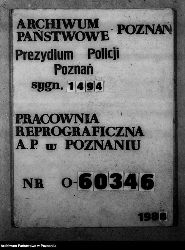 image.from.unit.number "Personalakten des Amtskommissars Richard Schulz, in Grossdorf"