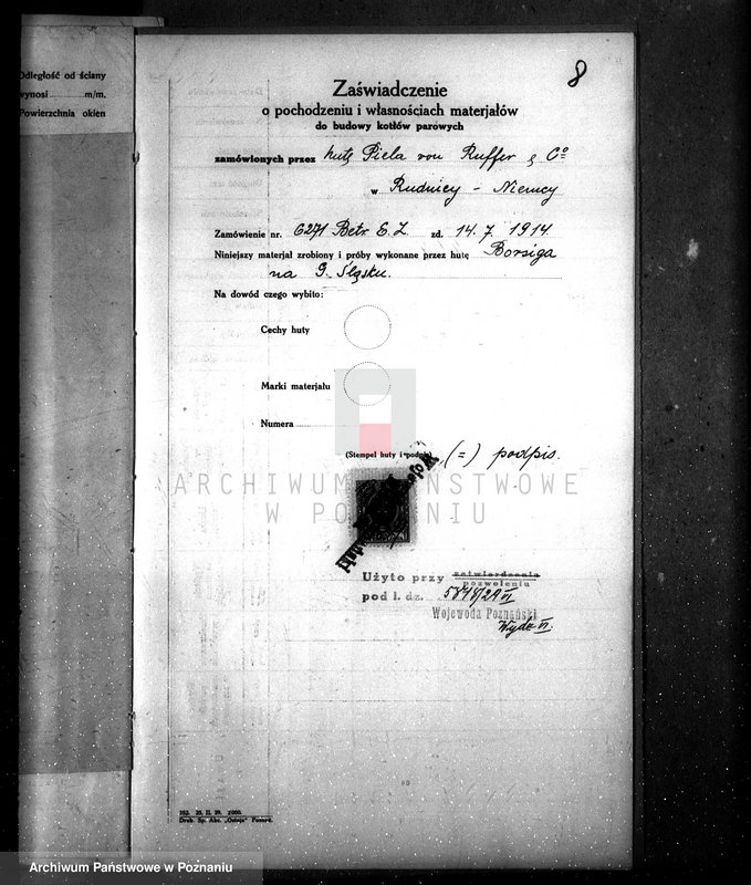 Obraz 12 z jednostki "Majętność Górzno, pow. leszczyński nr woj. kotła 6320"