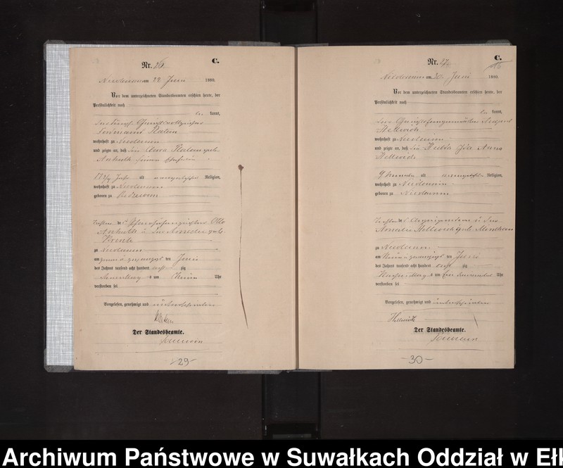 image.from.unit.number "Sterbe-Haupt-Register des Königlich Preussischen Standes-Amtes Stadt Nicolaiken Kreis Sensburg"