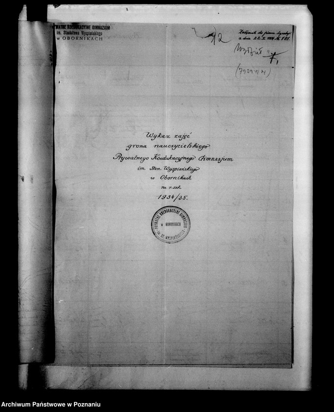 Obraz 15 z jednostki "Prywatne Gimnazjum Koedukacyjne- Oborniki"