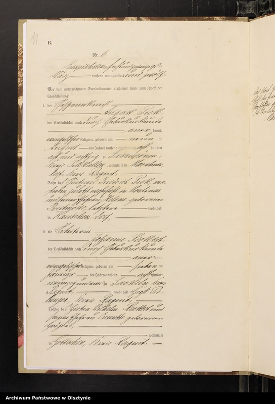 image.from.unit.number "Heiraths-Register/Haupt-Register/Nr 1 - 53"