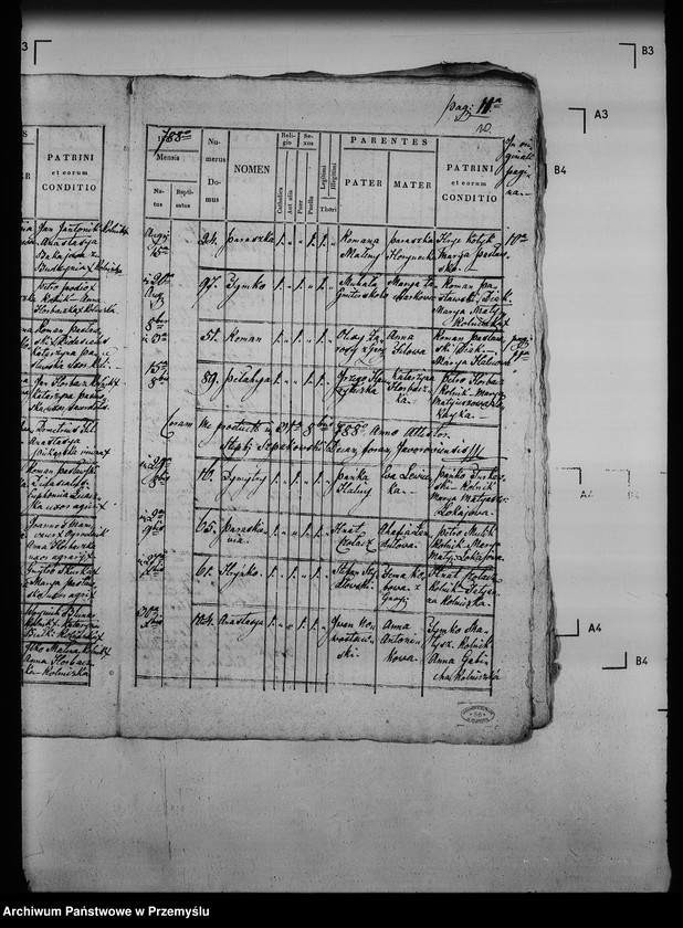 Obraz 16 z jednostki "[Kopie ksiąg metrykalnych parafii Gnojnice z filią Wola Gnojnicka (dekanat Jaworów)]"