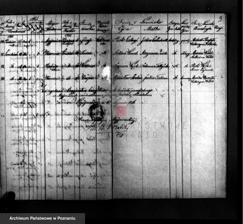 Obraz 6 z jednostki "Duplikat urodzonych, zmarłych, zaślubionych"