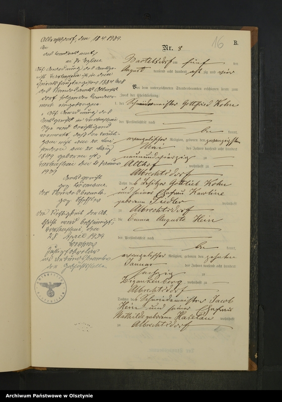 image.from.unit.number "Heiraths-Neben-Register Nr 1- 17"