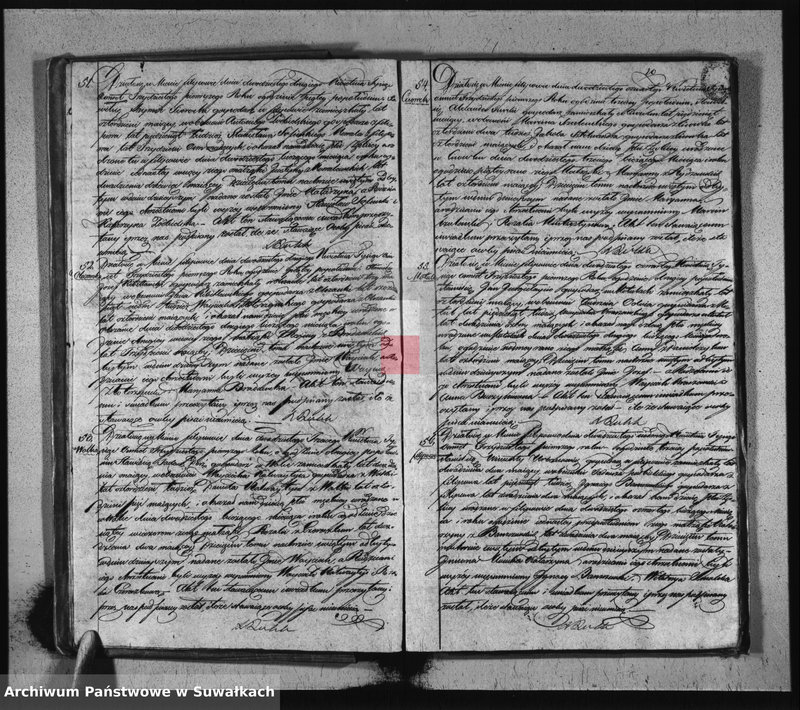 image.from.unit.number "Duplikat Aktów Urzędnika Stanu Cywilnego Parafij Filipowskiey z 1831 R."