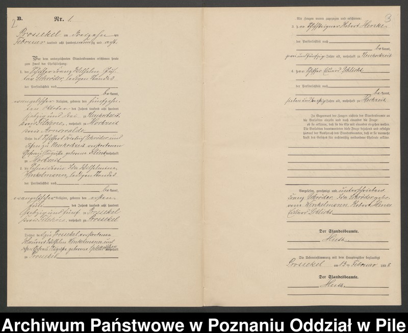 Obraz 4 z jednostki "Księga małżeństw"