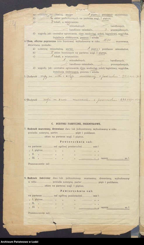 image.from.unit.number "Księga inwentarzowa nieruchomości m. Łodzi ul. 11 Listopada"