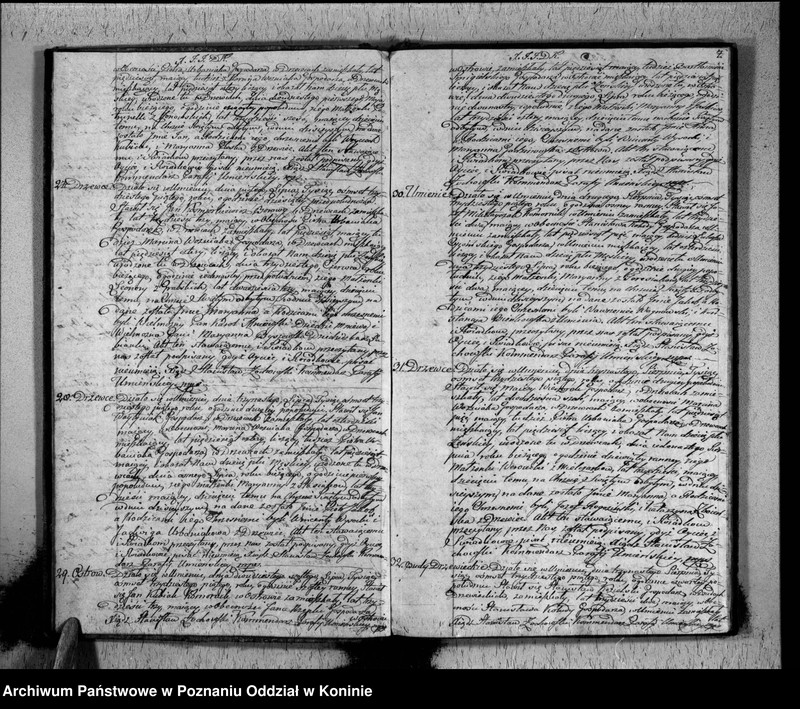 Obraz 10 z jednostki "Akta urodzonych, zaślubionych, zmarłych"
