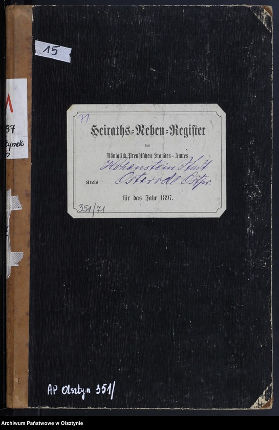 image.from.unit.number "Heiraths-Neben-Register Nr 1 - 11"