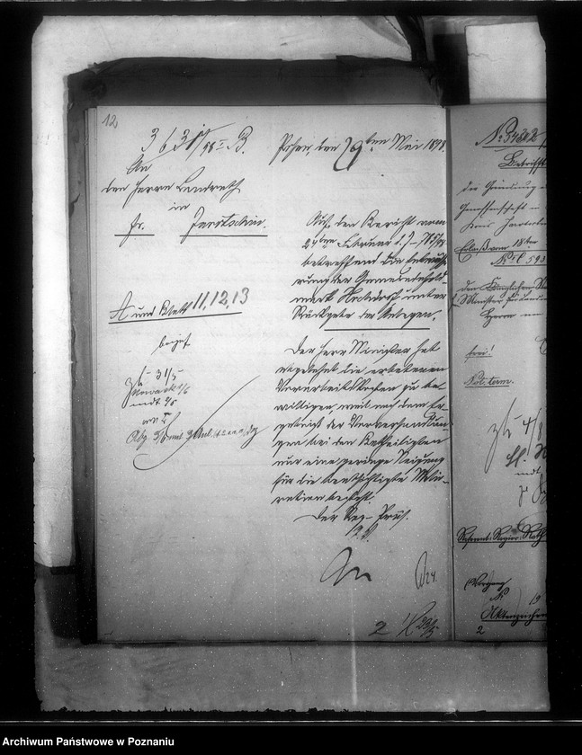 Obraz 16 z jednostki "Bildung der Draenage Genossenschaft Hochdorf Kreises Jarotschin /Wysogotówek/"