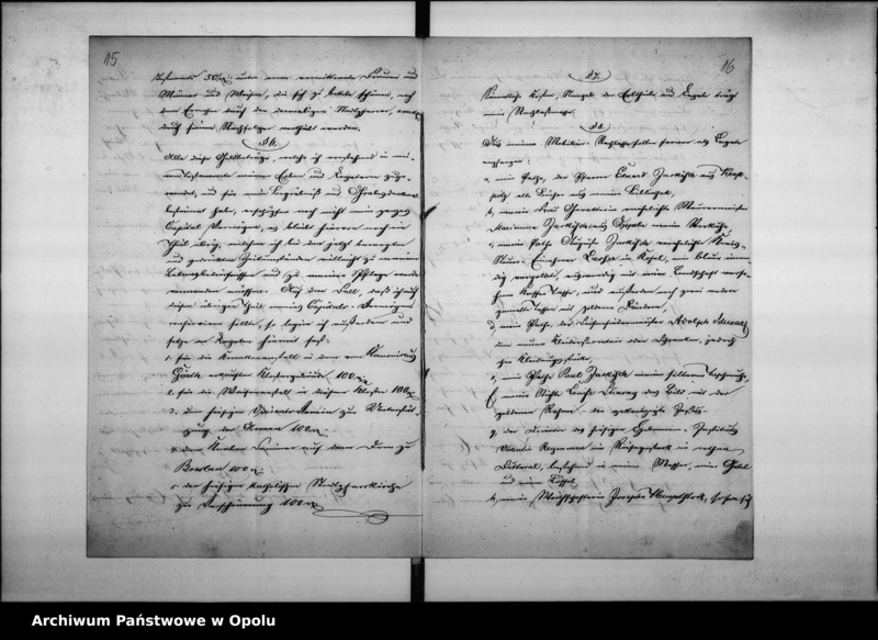 Obraz 14 z jednostki "Acta des Magistrats zu Oppeln betreffend die Proffessor Schnaubeltschen Legate"