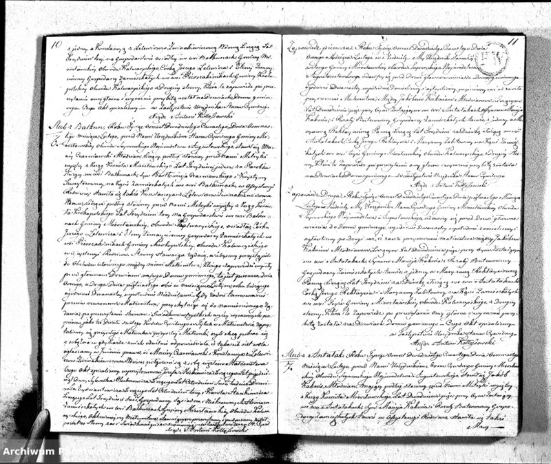 image.from.unit.number "Akta Zaślubionych Gminy Mirosławskiej na Rok 1824"