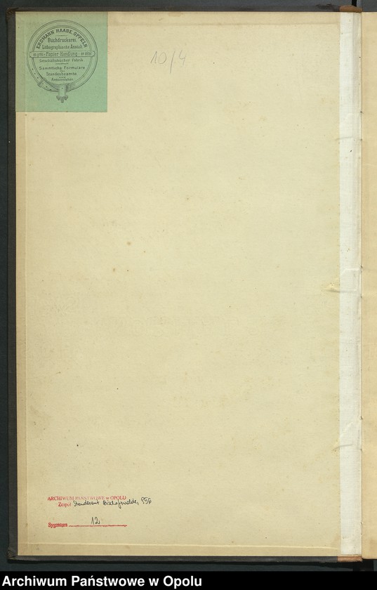 Obraz 4 z jednostki "Geburts-Haupt-Register des Standsamts Bischofswalde pro 1900"