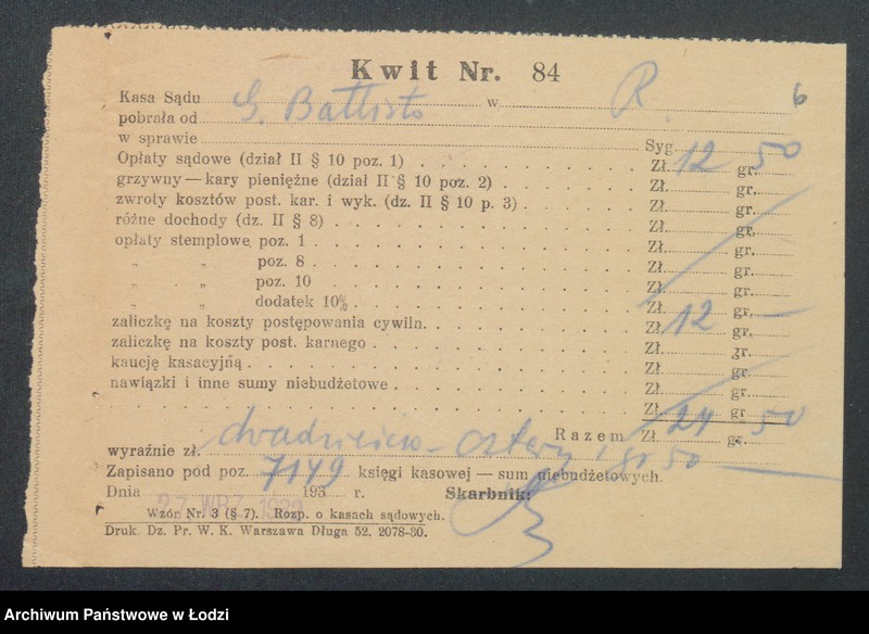 Obraz 8 z jednostki "Dall Asta Anacleto, Giovanni Battisto – cukiernia, chłodnia włoska"