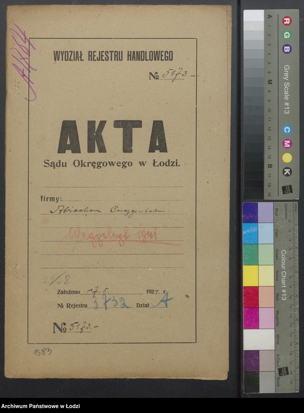 Obraz 2 z jednostki "Abracham Cweigenbaum- zakład jubilerski"