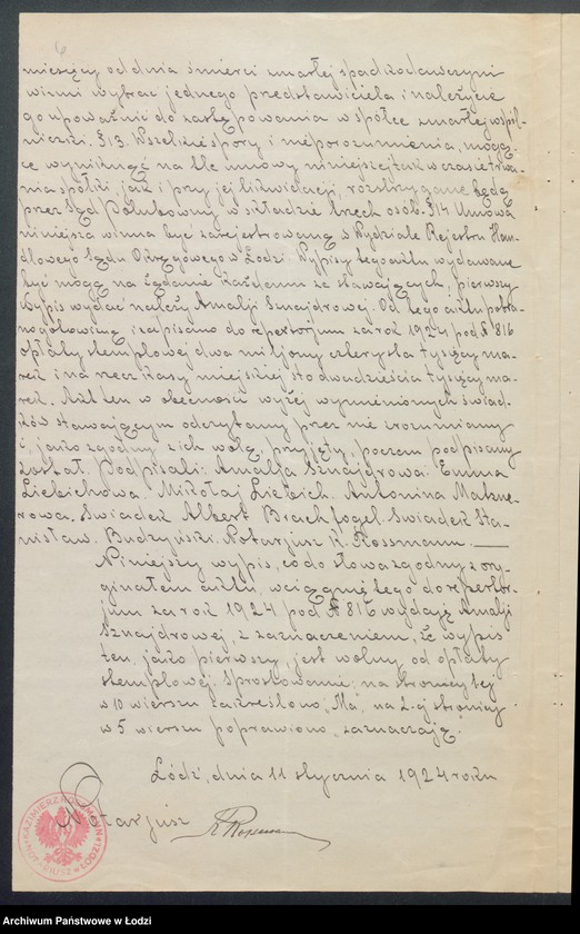 Obraz 8 z jednostki "A. Sznajder i E. Liebiech – sklep galanteryjny"