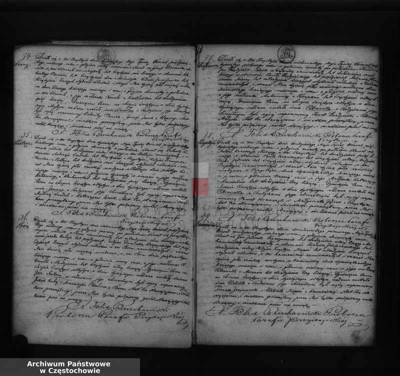 image.from.unit.number "Księga duplikat [akt] urodzonych, zaślubionych i zmarłych Parafii Przystajń w okręgu częstochowskim, dekanacie krzepickim z roku 1857"