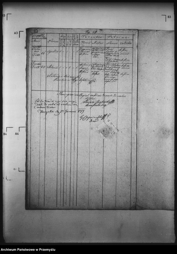 image.from.unit.number "[Kopie ksiąg metrykalnych parafii Roztoka Wielka z filią Krzyżówka (dekanat Muszyna)]"