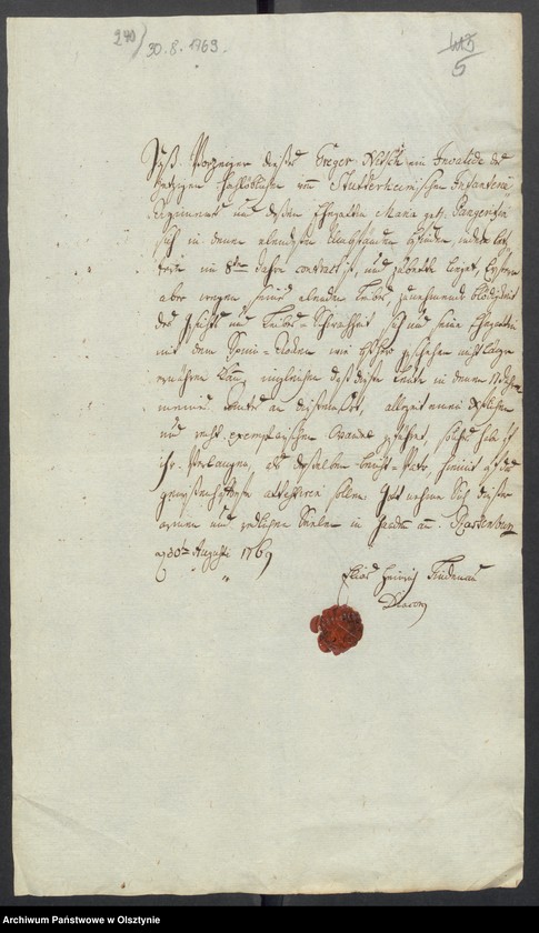 image.from.unit.number "[Przyjęcie Gregera Nitscha do Szpitala Starostwa w Kętrzynie]"