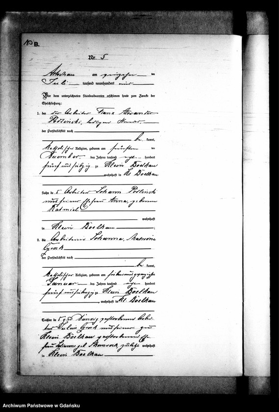 image.from.unit.number "Księga małżeństw"