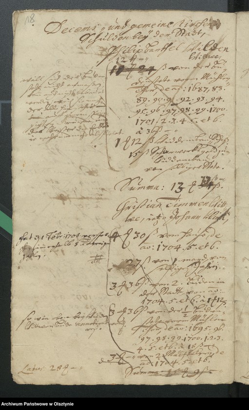 image.from.unit.number "Schippenbeilsche Kirchen Rechnung"