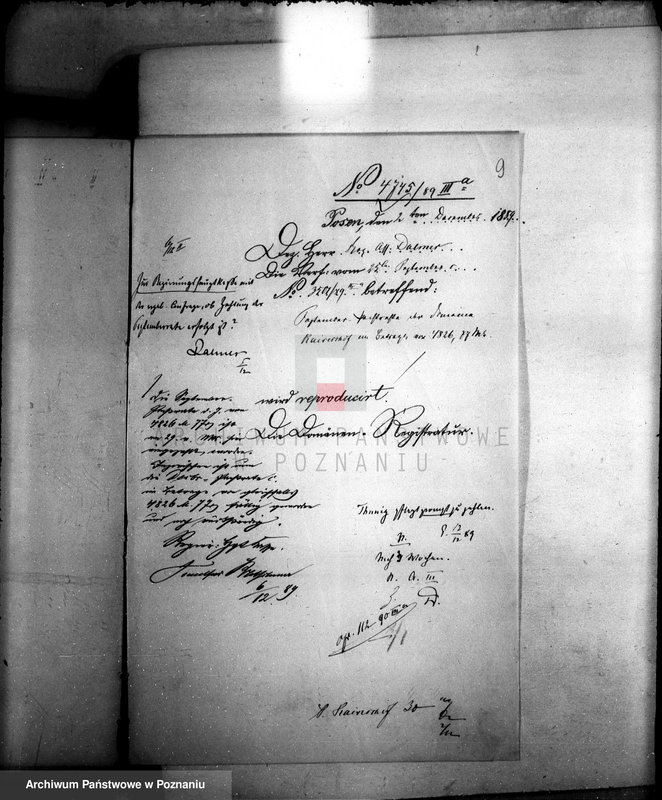 Obraz 13 z jednostki "Die Einziehung der Pachtruckstande des Domänen Pachten Thunig zu Kaisershof /czynsze dzierżawne domeny Duszniki/"