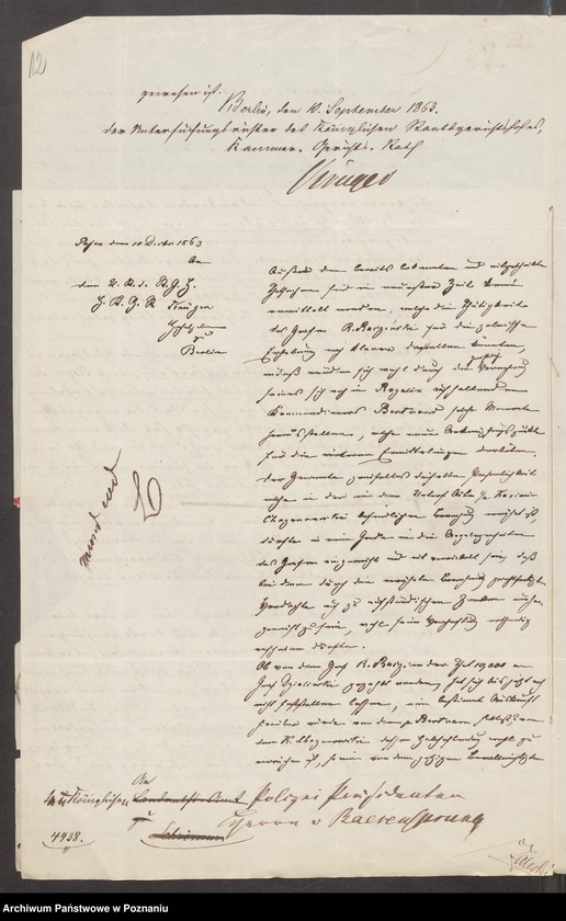 Obraz 16 z jednostki "A. betr. Grafen Roger Raczyński und Eduard"