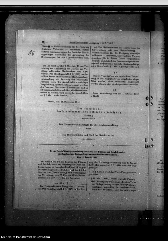 Obraz 19 z jednostki "Gesetz zur Verhütung erkrankten Zackwuchses"