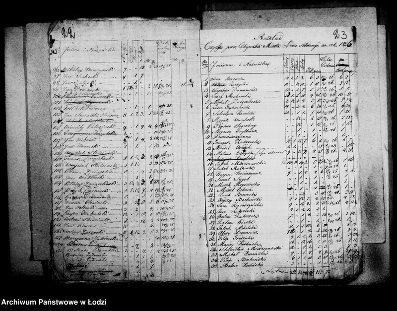 Obraz 18 z jednostki "Akta pobierania czynszu od obywateli miasta"