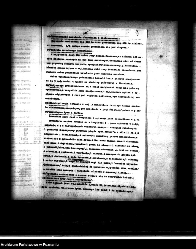 Obraz 15 z jednostki "Majątek Niegolewo powiatu nowotomyskiego wyłączenie z art. 4 i 5 ustawy o wykonaniu reformy rolnej - Stanisław Niegolewski"