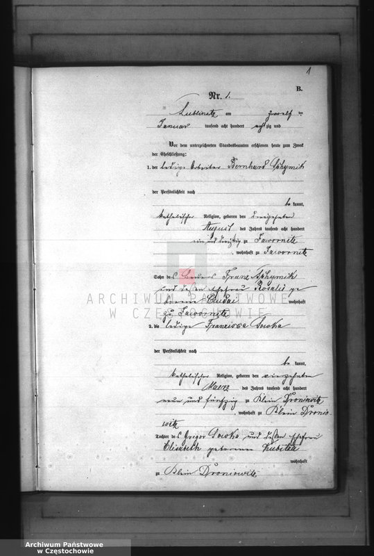 image.from.unit.number "[Pierwopis aktów małżeństw z 1880 roku]."