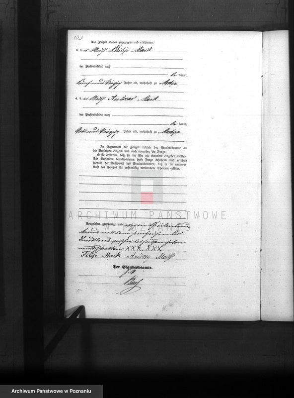 Obraz 14 z jednostki "Księga małżeństw"