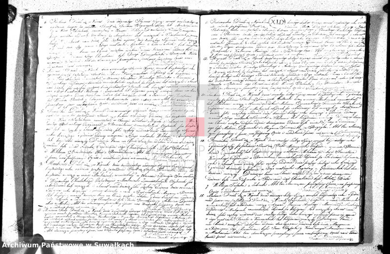 image.from.unit.number "Księga duplikat urodzonych, zaślubionych y umarłych parafii wigierskiey z roku 1830"