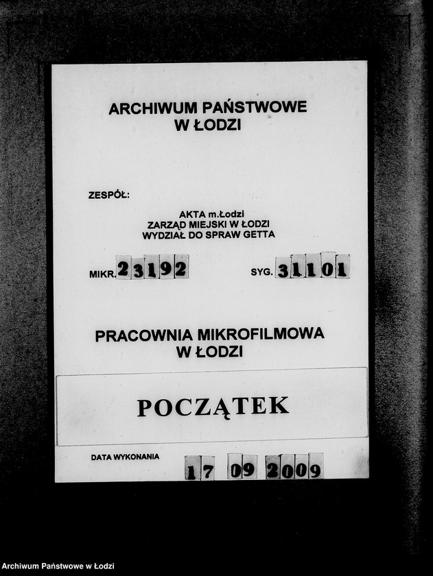 Obraz 1 z jednostki "339 Filztiefel A.[Zamówienia, korespondencja, kalkulacje]"