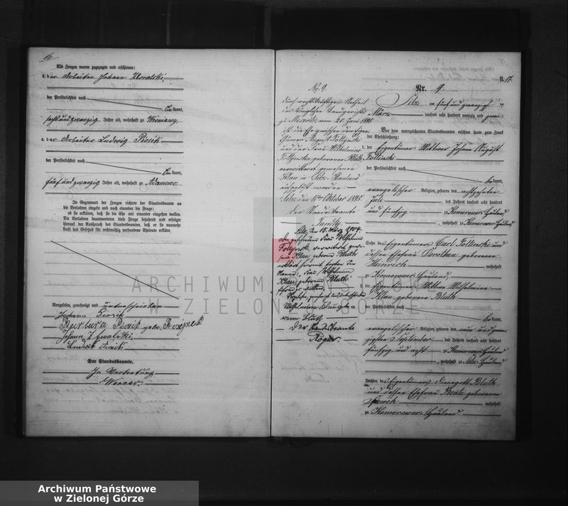 Obraz 13 z jednostki "[Księga małżeństw]"